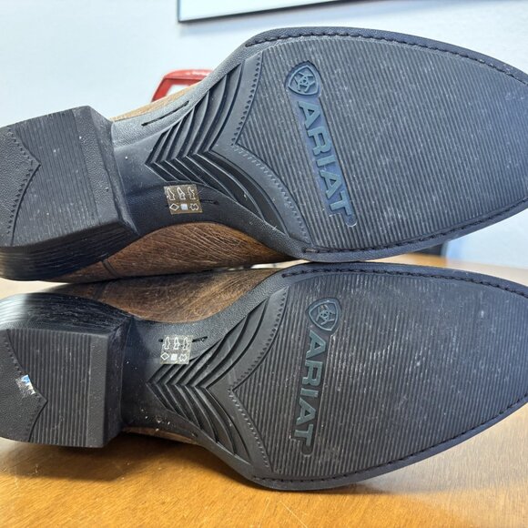 ✨ Ariat Men’s Western Boot – Square Toe – Brown/Black – Size 11 D - Picture 9 of 9